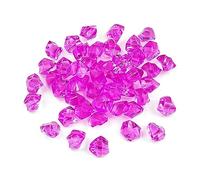 TAKOXIA 200 PCS Aquarium Acrylic Stones for Fish Bowl FishTank Garden Pond Craft Ice Cubes Decor Vase Filler Pebbles