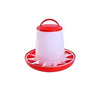 TAKOXIA Automatic Chick Feeder Hanging Chicken Food Dispenser Durable Plastic 1.5kg 3kg 6kg Feeding Supplies for Poultry