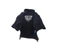 TAKOXIA Dog T-shirt Plain for Medium, Large Dogs Soft Solid Color Apparel Blue/Black Pullover Spring Puppies Pajamas