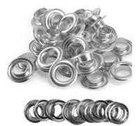 TAKOXIA Grommets 10.5mm Hole Metal Eyelets Grommet Eyelet Repair Replacement with Washers for Leathers Crafts Sewing Project