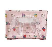TAKOXIA Hamsters Tent for Small Pet Cage Corner House Small Animals Hideaway Tunnel Warm Bed Habitat Decor for s