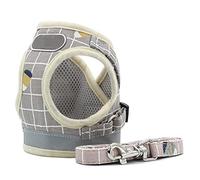 TAKOXIA Pet Vest Harness And Leash Set Back Openable No Pull Escape Proof Harness For Large Harness