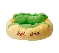 TAKOXIA Soft Plush Pet Bed for s or Small Dogs Cute Bed Self Warming Autumn Winter Indoor Sleeping Mat Anti Slip Bottom