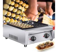Takoyaki Maker 4000W Electric Nonstick Pan for 56 Balls - Commercial Cake Pop Maker with Easy Clean Design
