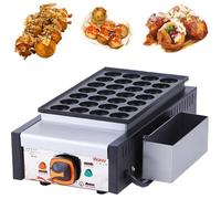 Takoyaki Maker, Electric Machine for Japanese Octopus Balls, 1650W, AC 220V 50Hz - Easy to Use Commercial Kitchen Appliance