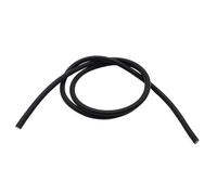 TAKPART 1 PC Spark HT Ignition Cable 8mm Copper Core 1 Meter ignition coil Lead HT Wire (Black)