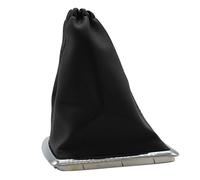 TAKPART 100% New Black Pu Leather Shift Knob Cover Boot Gear Stick Gaitor Cover