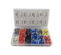 TAKPART 1200Pcs Assorted Wire Crimping Tool Kit Wiring Connector Crimp Terminal Set