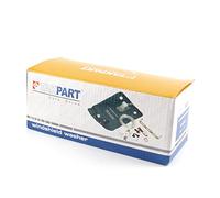 TAKPART 12V Universal Windshield Washer Pump Bag Kit With Jet Button Switch for Classic Cars