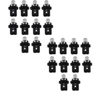 TAKPART 20 PCS Dashboard Panel Light Bulbs & Holder 286T T5 12v 1.2w B8.5D