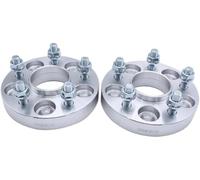 TAKPART 2PCS 25mm 5x108 PCD Hub Centric Wheel Spacers Kit Centre Bore 63.4mm with 10 x Lug Bolts M12 x 1.5 Compatible for FORD FOCUS MK2 MK3 RS ST