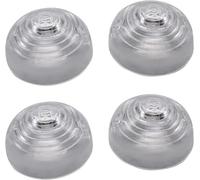 TAKPART 4 PCS Indicator Side & Tail Light Lamp Lens Kit Compatible for Land Rover Defender 90 110 1990-1995 589284 (Clear)
