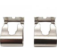 TAKPART Chrome Windscreen Wiper Linkage Motor Repair Cliip Kit Suitable for Punto MK1 MK2 176 188 1Pair