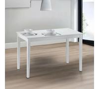 Taku Dining Table - 4 Seater - 114cm - White