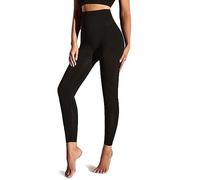 Takusun Women Shapewear Leggings High Waist Footless Tights Tummy Control Butt Lift Thigh Slimmer Compression Pants, Black, M