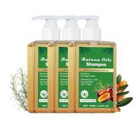 Takuyi Cool Shampoo, Batana Oil Shampoo with Rosemary Extract, Long-Lasting & Natural Hair Shampoo, Softens and Adds Shine, Hair Shafts and Minimizing Frizz, for All Hairs Types (3pcs)
