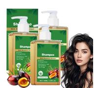 Takuyi Cool Shampoo, Batana Oil Shampoo with Rosemary Extract, Long-Lasting & Natural Hair, Softens and Adds Shine, Hair Shafts and Minimizing Frizz, for All Hairs Types (3pcs)