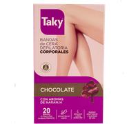 Taky Chocolate Body Wax Strips - 20 pcs