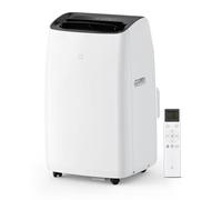 Takywep 14,000 BTU Portable Air Conditioner Dual Hose Inverter, Heater, Dehumidifier and Fan with Remote Control, Stand Unit Sleep Mode 42db