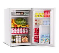 Takywep Mini Fridge Freezer 127 Litre Compact Fridge Compartment Size for Bedroom Office Small Fridge Quiet Freezer Bedroom