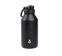 Tal 64OZ Ranger Pro Stainless Steel Vacuum Insulated Water Bottle - Leak-Proof Double Walled Thermos w/Carry Loop 80 Hrs Cold, 26 Hot Reusable Metal holds 8 cups (WM2584) (Black)