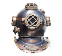 TAL The Antique's Lab 18" Antique Brown Diving Nautical Helmet Replica Sea Ship Collectible Replica Gift Decor