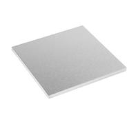 Tala 12 Inch / 30cm Square Cake Drum, Extra Strong with 12mm Thickness, with Silver Foil Base, Perfect Cake Board for Heavy Cakes