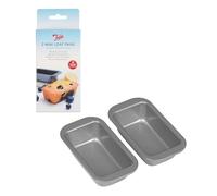Tala Set of 2 Mini Loaf Tins Grey