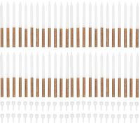 Tala 24 Gold Glitter Candles, Includes 24 Holders, Perfect for Parties and Events (Pack of 2)