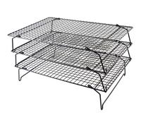 Tala 3 Tier Non-Stick Cooling Rack - Space Saving Collapsible Oven Racks - Ca...