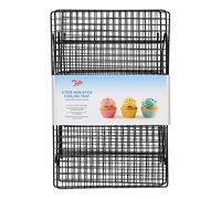 Stackable Cooling Tray Rack Cake Bread Biscuit Baking Kitchen Metal Wire Tool UK