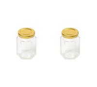 Tala 4 oz Hexagonal Jar with Screw Lid (Pack of 2)