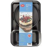 Tala Baking Set with 9" Springform Cake Tins 2lb Loaf Tin and Baking Tray