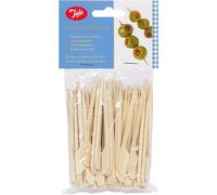 Tala 50 Bamboo Cocktail Sticks, Brown, 9 cm