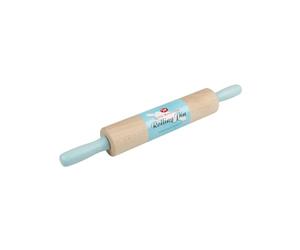 Tala Beechwood Revolving Rolling Pin, Wooden Rolling Pin for All Baking Needs, Perfect with Pastry and Icing Goods, Measures 44cm and Comes in Assorted Colours