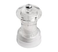 Tala Capstan Style Acrylic Salt Mill, Fully Adjustable Ceramic Grinder for Course and Fine Grinding, Premium Grade for Home and Restaurant use, Refillable and reuseable with Transparent Design