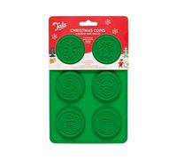 Tala Christmas Silicone Mould, Flexible Non-Stick Mould for Baking or Creating Personalised Chocolates, Edible Decorations or Soap Making, Perfect for Making Festive Desserts, Decorations and Gifts