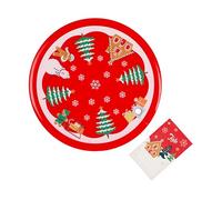 Tala Christmas Silicone Trivet with beautiful Festive Illustration,Ideal for use with oven to table meals and Provides Work Surface and table extra protection, Heat Safe Up to 230°C