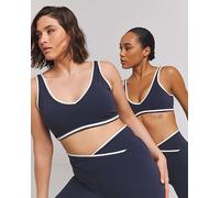 TALA DayFlex Plunge Neck Sports Bra Navy L