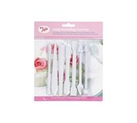 Tala Double Ended Fondant Tool Modeling Set,6 Piece Set Designed for Shaping and Crafting Fondant Icing, Also great for use with other foods and non foods