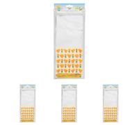 Tala Easter Cellophane Treat Bags, Perfect for Homemade Chocolates, Truffles, and Sweets, for Gifting, Occasions, Parties, and Events. (Pack of 4)