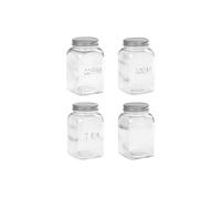 Tala Embossed Glass Tea & Coffee Set in Clear Tala Clear