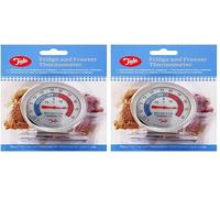 Tala Fridge and Freezer Thermometer with Clear and Easy to read display, Work from -25 to + 25 degrees celsius (Pack of 2)