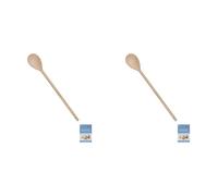 Tala FSC Certified Beechwood 40.5cm Waxed Spoon,Beige (Pack of 2)