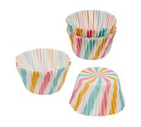 Tala FSC® Paper Cupcake Cases, Pack of 32 Eco-Friendly Baking Cases, Pastel Swirl Design, Standard Size Cupcake Liners