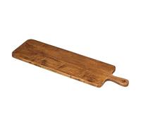 Tala Giant Presentation & Display Paddle Board, Lacquered Hevea Wood with Oak Finish, Perfect for Serving Meats, Cheeses and Sweet Foods, Ideal for Buffets and Food Displays, Measures 76x22x2cm