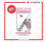 Tala Icing Bag Set with 6 Nozzles Cake Decorating Baking Tool & Scraper