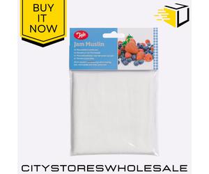 Tala Jam Muslin Cloth 46cm x 46cm Straining Preserving Cheesecloth Kitchen Use