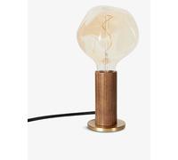 Tala Knuckle Walnut-wood Table Lamp With Voronoi I Led Bulb 27cm