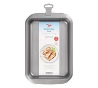 Tala Large Roaster Pan - Non-Stick Roasting Tray with Wide Flat Handles - Even Heat Distribution Roasting Tin & Deep Baking Tray - Bakeware Essential - 38.3 x 25.3 x 5.26